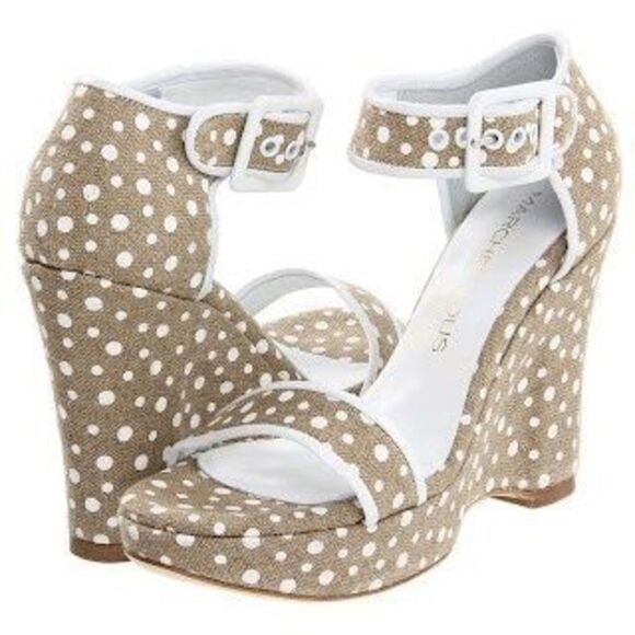 Marchez-Vous Claudette Wedges - Picture 1 of 9